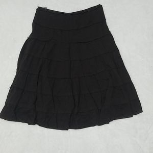 Liz Claiborne | Brown Cotton Skirt Size Petite 10